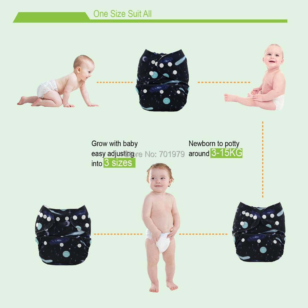 ALVABABY 3 diaper shells+3 Ins - Cloth Diaper Insert review and price