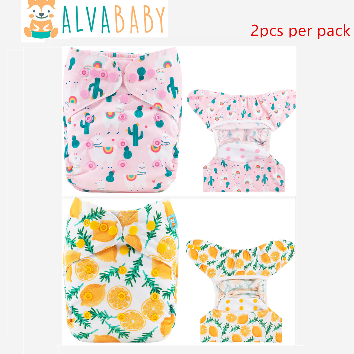 2pcs Eco-friendly Baby Cloth D - Cloth Diaper Insert review and price